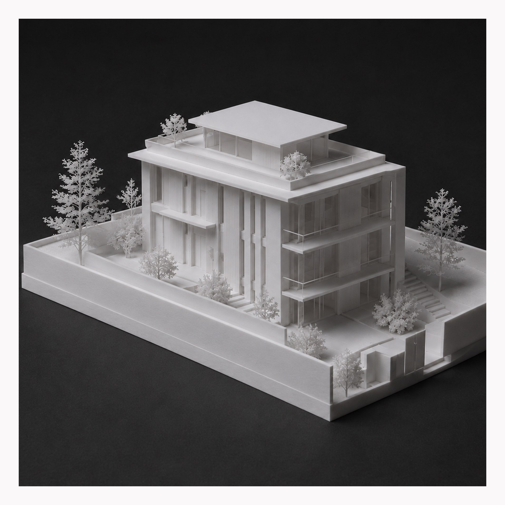 Villa CT — perspektif maket görünümü